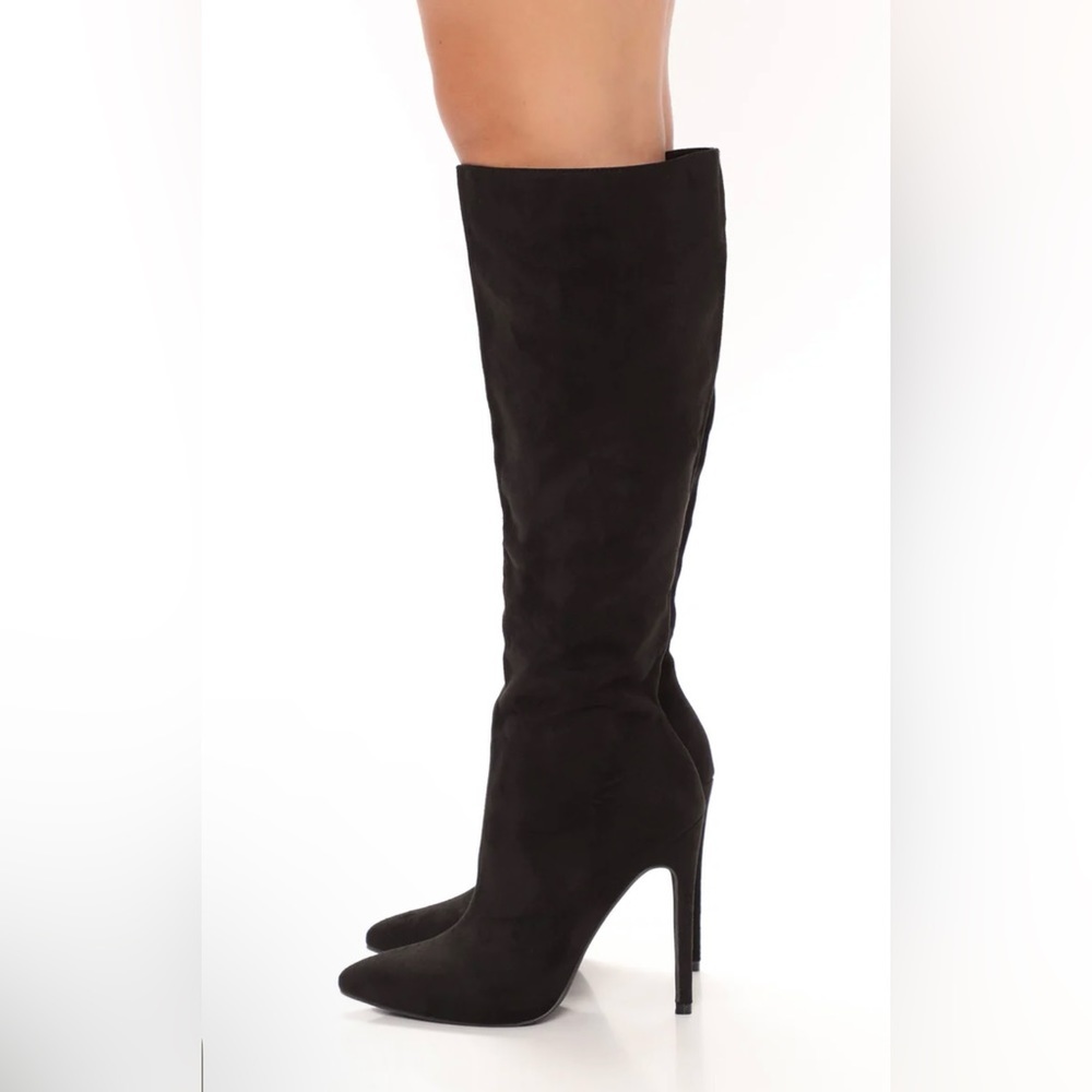 Fashion Nova Take My Photograph Black Boots